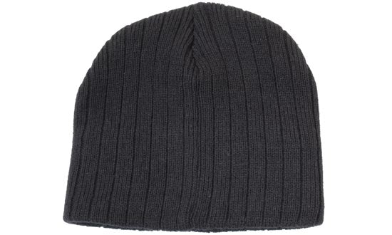 Headwear Cable Knit Beanie  X12 - 4189 Cap Headwear Professionals Navy One Size 